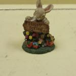 Nature's Friend Collection Happy Spring Bunny.  Made of resin.  Pre-owned & in excellent condition.  $15.00 obo