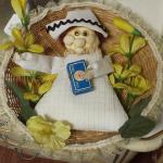 Stuffed Nurse Wall Décor.  Adorable.  Pre-owned & in excellent condition.  $12.00 obo