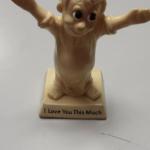 I Love You This Much Statute.  Adorable.  Made of plastic.  Pre-owned & in excellent condition.  $15.00 obo