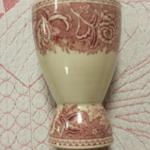 Arabia Porcelain Egg Glass.  Made in Finland.  Pre-owned & in excellent condition.  $20.00 obo