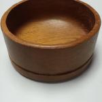 Teak Wood Bowl.  Measures 5.5" in diameter x 3" high.  Pre-owned & in excellent condition.  $15.00 obo