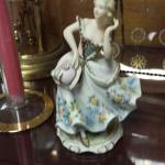 Vintage Porcelain Figurine from Lefton China.  Beautifully hand painted and KW2077B is on bottom.  Pre-owned & in excellent condition.  $20.00 obo