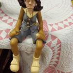 J. Manning Limited Edition Lady Golfer Shelf Sitter.  Adorable.  Pre-owned & in excellent condition.  $15.00 obo