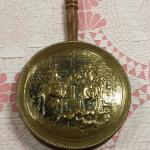 Antique England Brass Bed Warmer.  Great piece.  Pre-owned & in excellent condition.  $30.00 obo