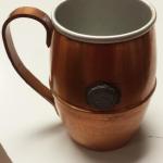 Vintage Copper Mug.  Has Universitatic Depavensis Greencastelli, Ind. Emblem.  Pre-owned & in excellent condition.  $20.00 obo