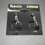 Sterling Silver and Black Onyx Earrings.  Pre-owned & in excellent condition.  $11.00 obo