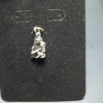 Sterling Silver Mother Mary & Baby Jesus Pendant.  Very detailed and precious.  Measures approximately 1".  Pre-owned & in excellent condition.  $10.00 obo