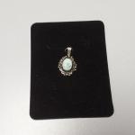 Sterling Silver Turquoise Pendant.  Beautiful.  Pre-owned & in excellent condition.  $15.00 obo