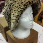 Vintage Liz Claiborne Leopard Hat.  Beautiful hat.  No Size marked.  Pre-owned & in excellent condition.  $25.00 obo