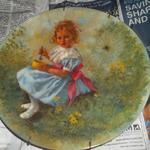 John McClelland - Collector Plate.  Plate 3 in Mother Goose Series:  Little Miss Muffet 1981.  Comes with COA and Brochure.  We are asking $15.00 obo