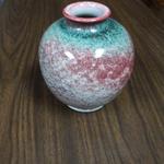 Multi-Color Oriental Vase.  This Vase has great colors.  Measures approximately 7" high.  Pre-owned & in excellent condition.  $35.00 obo