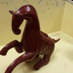 Hand Carved and Painted Wood Horse.  Very well made.  Pre-owned & in excellent condition.  $35.00 obo