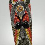 Hand Carved & Painted Indonesian Mask.  Very detailed.  Pre-owned & in excellent condition.  $55.00 obo