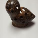 Ceramic Owl Tea Light Hanger.  Adorable.  Measures 6".  Pre-owned & in excellent condition.  $18.00 obo