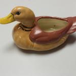 Hand Painted Ceramic Duck Planter.  Adorable small pot.  Pre-owned & in excellent condition.  $10.00 obo