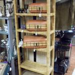 Tal Natural Wicker Shelf.  Made by Walters Wicker Wonderland.  Measures 29"l x 12"w x 69"h.  Pre-owned & in excellent condition.  $125.00 obo