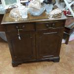 Locking Cabinet with 2 Drawers.  This Cabinet is beautiful.  Measures 31"l x 18"w x 32"h.  Pre-owned & in excellent condition.  $70.00 obo