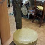 Vintage Milking Chair. Adorable.  Measures 13.5"round x 41"high.  Pre-owned & in excellent condition.  $75.00 obo