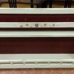 Vintage Hand Painted Wood Wall Shelf.  Adorable.  Measures 41.5"l x 8.5"w x 23.5"h.  Pre-owned & in excellent condition.  $55.00 obo