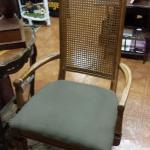 Caneback Kings Chair.  Beautiful.  Measures 22" x 20" x 45".  Pre-owned & in excellent condition.  $75.00 obo