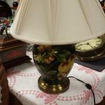 Ceramic Lamp with Fruit.  Beautiful and includes shade.  Pre-owned & in excellent condition.  $75.00 obo