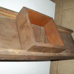 Antique Wooden Cabbage/Lettuce Slicer.  Rare & primitive find.  Board made of wood & metal.  Measures 31.5" l x  11" w.  Pre-owned & in good condition for it's age.  Weighs 10 lbs.  $50.00 obo