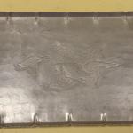 Vintage Hammered Aluminum Tray with Etched Ducks.  Great piece with handles.  Measures 16 x 11.5.  Pre-owned & in excellent condition.  $15.00 obo