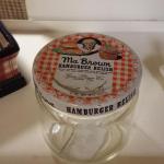 Vintage Ma Brown Hamburger Relish Jar.  Cool piece.  Pre-owned & in excellent condition.  $10.00 obo