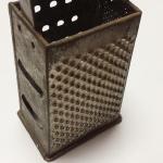 Vintage Metal Cheese Grater.  Great piece for any kitchen.  Pre-owned & in great condition, has some rust.  $5.00 obo