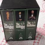 The Godfather Collection in VHS.  Part I, II, and III Wide Screen Edition.  Pre-owned & in excellent condition.  $15.00 obo