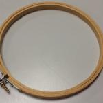 Wood Cross Stitch Loop.  Made of wood.  Pre-owned & in excellent condition.  $5.00 obo